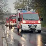 OSP Działoszyn z nowym Mercedesem Atego – wóz ratowniczo-gaśniczy za prawie milion złotych