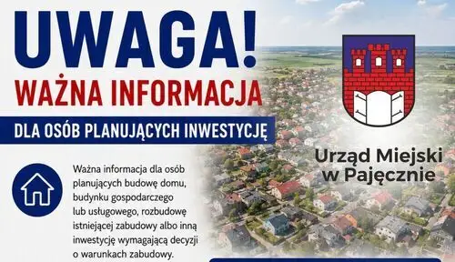 Ważna informacja dla planujących budowę – sprawdź, zanim złożysz wniosek