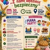 Letnie kino plenerowe w Rząśni przyciągnęło mieszkańców mimo kapryśnej pogody