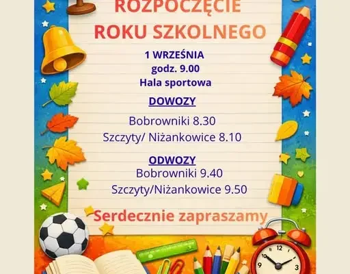 Uroczyste rozpoczęcie roku szkolnego w Działoszynie – 1 września w hali sportowej