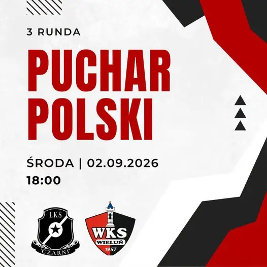 Pucharowe emocje w Rząśni: Czarni zmierzą się z WKS 1957 Wieluń