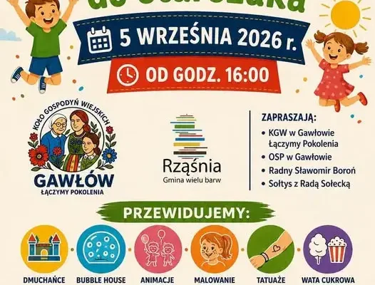 Piknik Rodzinny w Gawłowie już jutro! Sprawdź program atrakcji