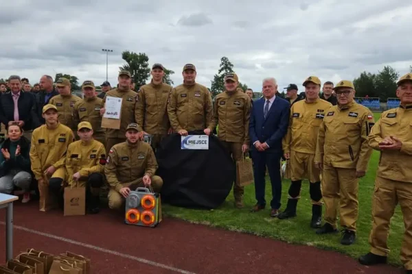 Sulmierzyce na podium XIII Powiatowych Zawodów Sportowo-Pożarniczych w Pajęcznie