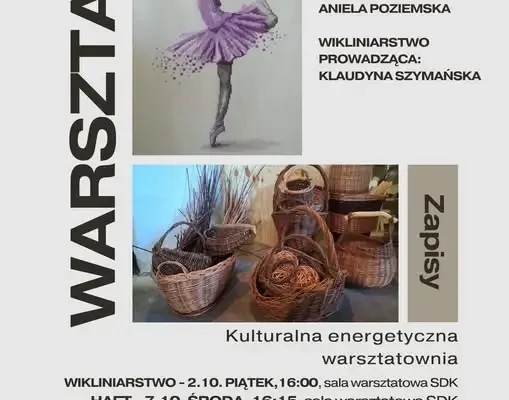 Bezpłatne warsztaty rękodzieła w Sulmierzycach – zapisy już trwają