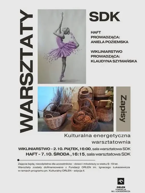 Bezpłatne warsztaty rękodzieła w Sulmierzycach – zapisy już trwają