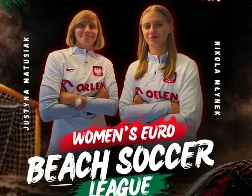 Dwie zawodniczki Czarnych Rząśnia w reprezentacji Polski w beach soccerze