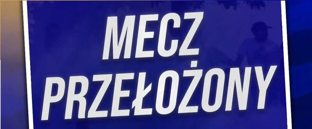 Mecz LKS Brzeźnica – LKS Plon Klęczany przełożony na 31 października