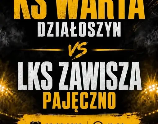 Derby Powiatu: Warta Działoszyn zmierzy się z Zawiszą Pajęczno