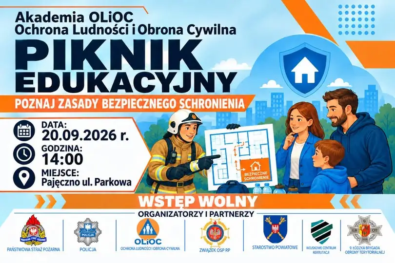 Piknik edukacyjny w Pajęcznie już 20 września – pokaz służb mundurowych