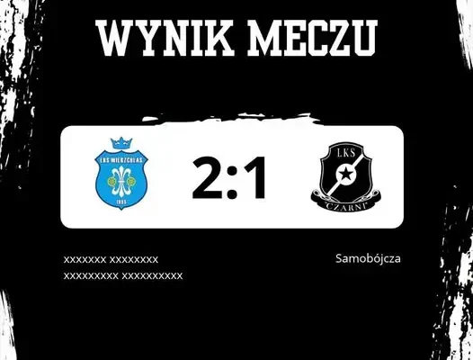 LKS Wierzchlas 2:1 Czarni Rząśnia – niedosyt po wyjazdowym meczu