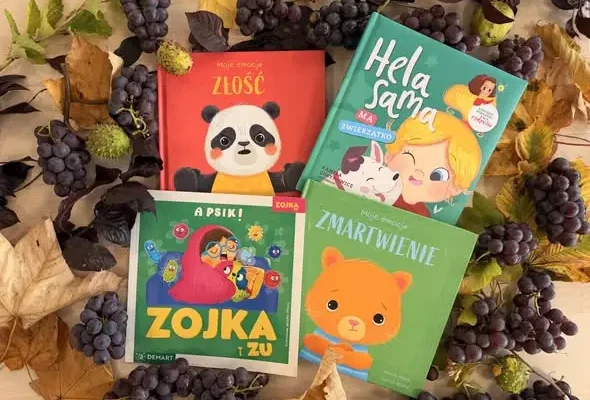 Nowe książki dla dzieci w bibliotece w Pajęcznie