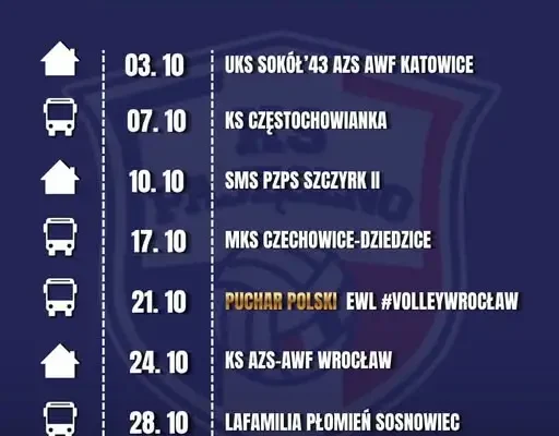 KS Pajęczno: rozkład jazdy na październik – 7 meczów, w tym Puchar Polski
