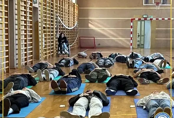 Warsztaty relaksacyjne w ZSPajeczno w ramach Tygodnia Przeciwdziałania Przemocy