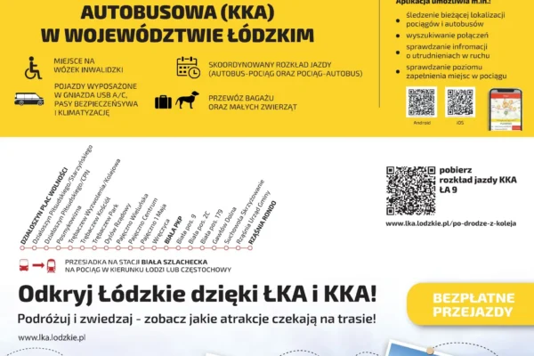 Kolejowa Komunikacja Autobusowa ułatwia podróże mieszkańcom Gminy Rząśnia
