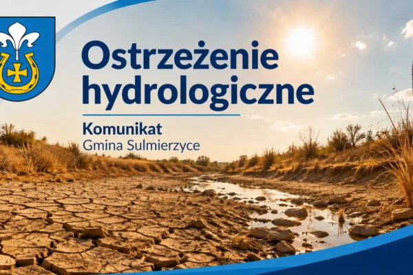 Ostrzeżenie hydrogeologiczne dla województwa łódzkiego we wrześniu 2026