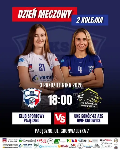 Kolejny mecz domowy w Pajęcznie – KS Pajęczno zmierzy się z Sokół 43 AZS AWF Katowice
