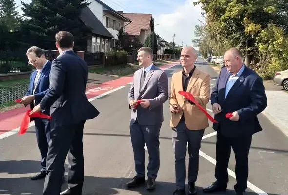 Nowa droga powiatowa w Wistce oficjalnie otwarta