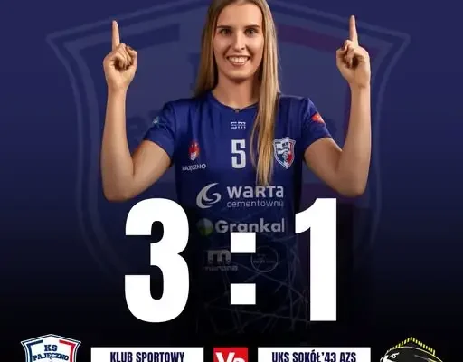 KS Pajęczno wygrywa 3:1 z Sokołem 43 AZS AWF Katowice