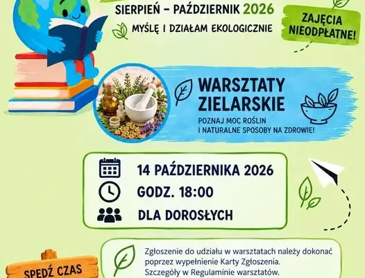 Warsztaty zielarskie w Sulmierzycach – stwórz własną herbatkę i żywy ocet