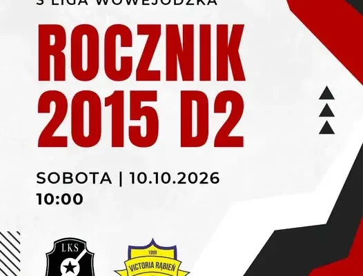 Młodzi piłkarze Czarnych Rząśnia zagrają z Victorią Rąbień w sobotę