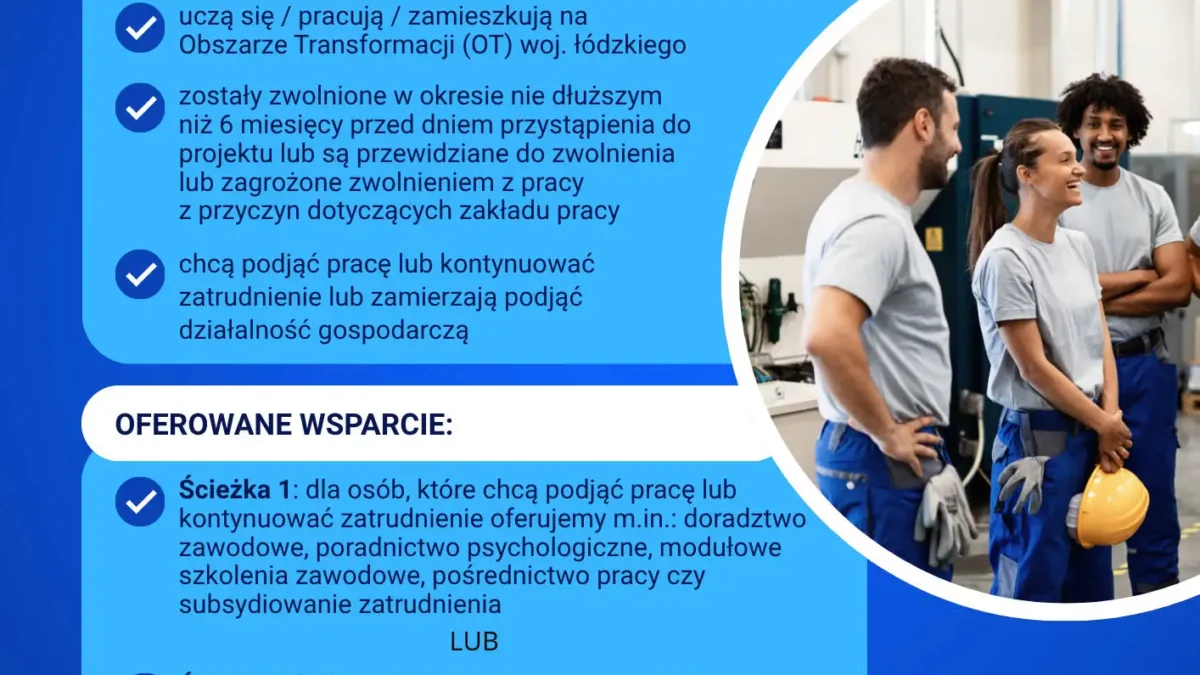 Outplacement na Obszarze Transformacji: ostatnie dni na dotację do 83 tys. zł