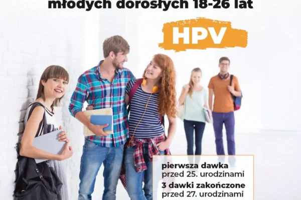 Darmowe szczepienia przeciw HPV dla dorosłych 19-26 lat. Ruszył program