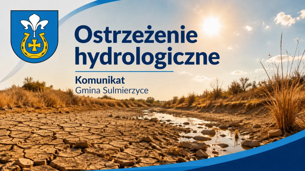 Niżówka hydrogeologiczna w województwie łódzkim – ostrzeżenie PSG nr 9/2026